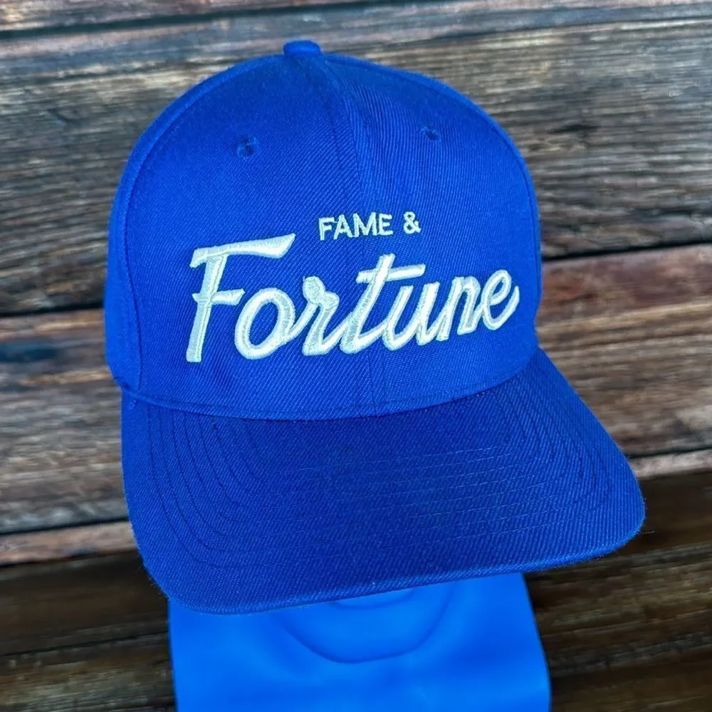 Fame & Fortune Blue SnapBack Hat